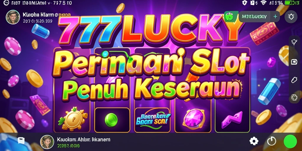 Tampilan antarmuka dan gameplay menarik dari 777LUCKY.