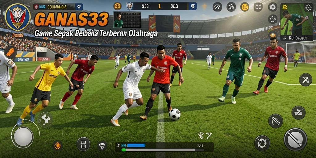 Tampilan gameplay seru dan mendebarkan dari GANAS33.