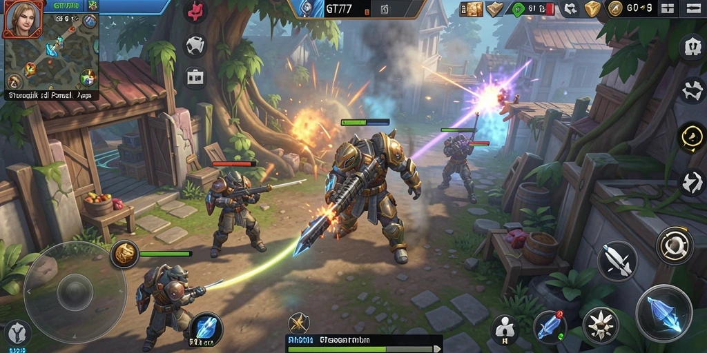 Tampilan gameplay menarik dari GT777 yang penuh strategi.