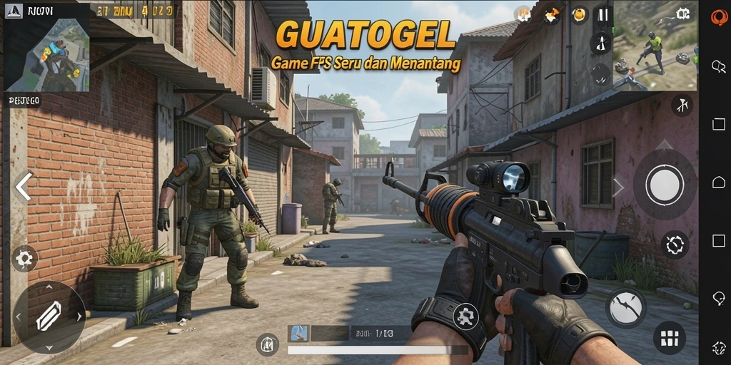 Pengalaman gameplay intens di GUATOGEL dengan aksi menegangkan.