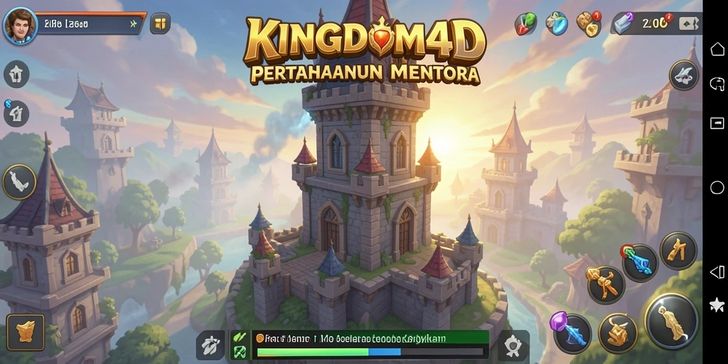 Tampilan gameplay menari di KINGDOM4D yang penuh strategi dan tantangan.