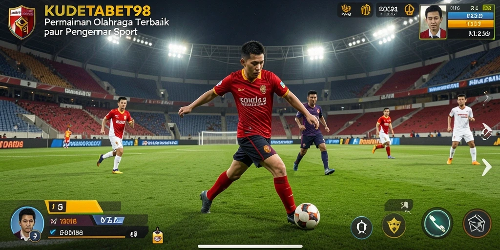 Tampilan menarik dari gameplay KUDETABET98 untuk penggemar olahraga.