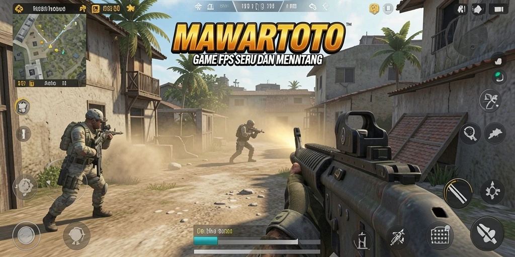 Gameplay mendebarkan di <strong>MAWARTOTO</strong> dengan aksi tembak-menembak.