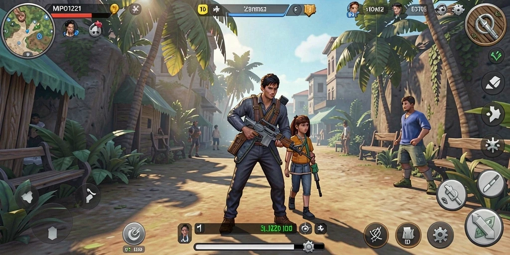 Tampilan gameplay menarik MPO1221 dengan elemen simulasi menawan.
