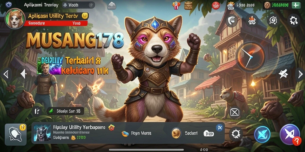 Tampilan aplikasi MUSANG178 yang modern dan fungsional.