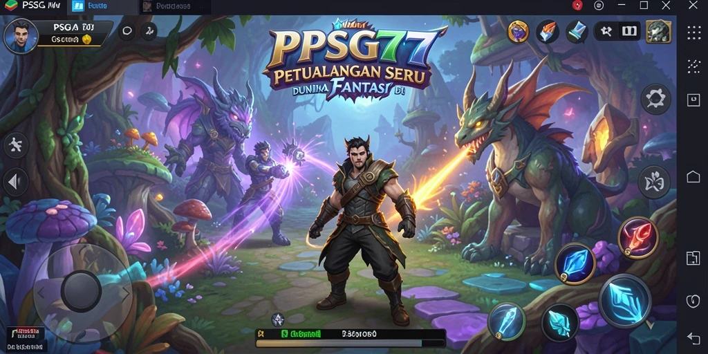 Tampilan gameplay PSG77 yang menakjubkan dan mendebarkan.
