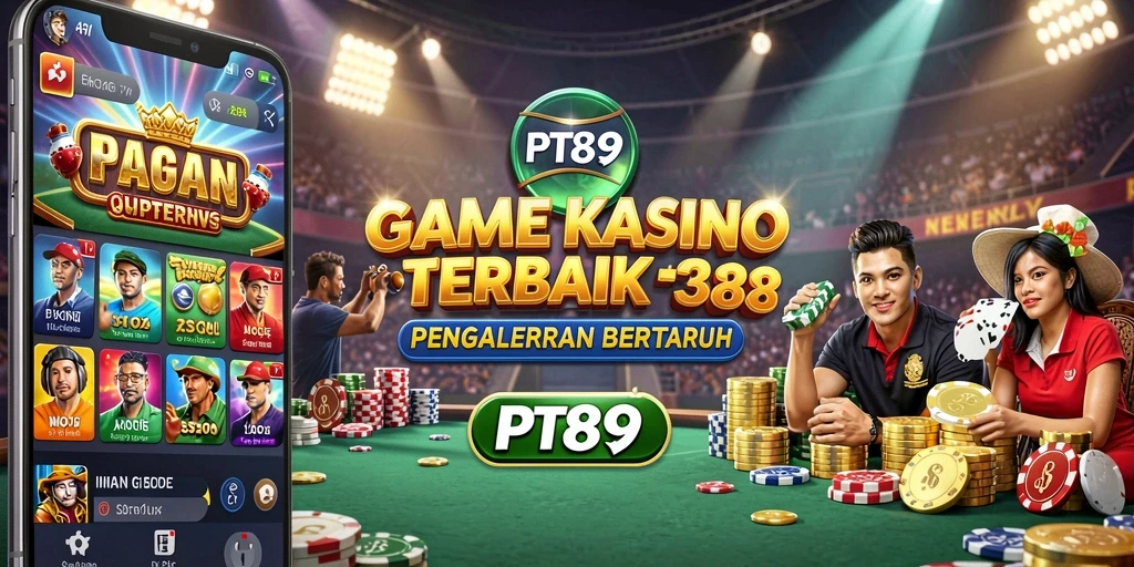 Tampilan menarik dari gameplay Kasino di PT89 yang seru.