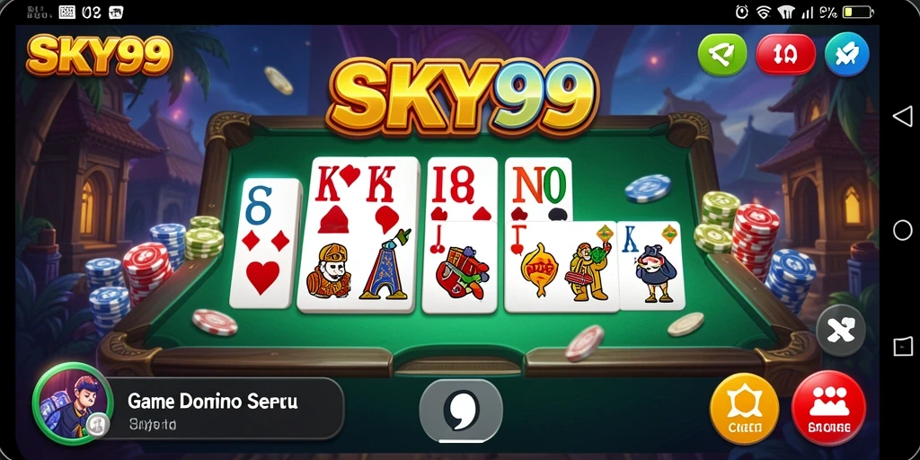Gameplay seru dan menantang dari SKY99 Domino.