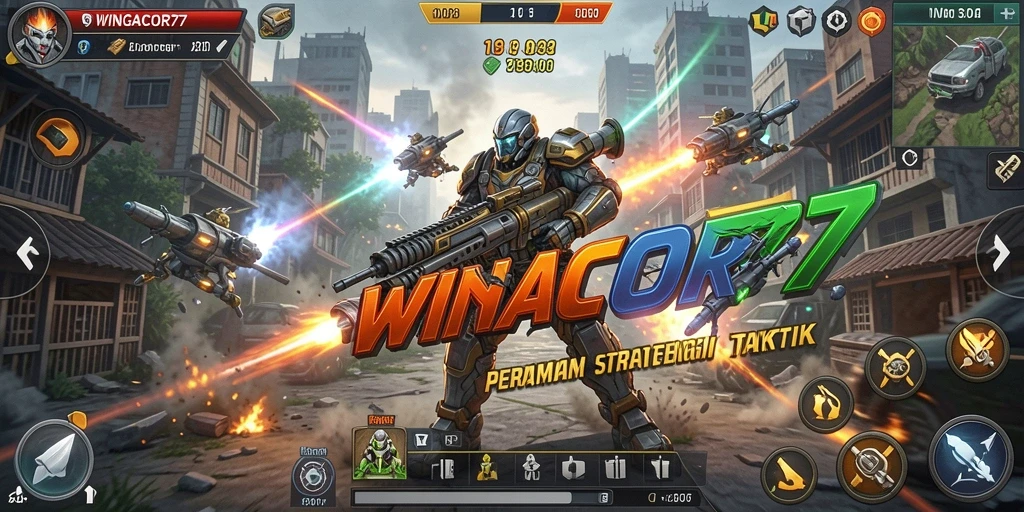 Screenshot gameplay WINGACOR77 yang menampilkan momen strategis yang mendebarkan.
